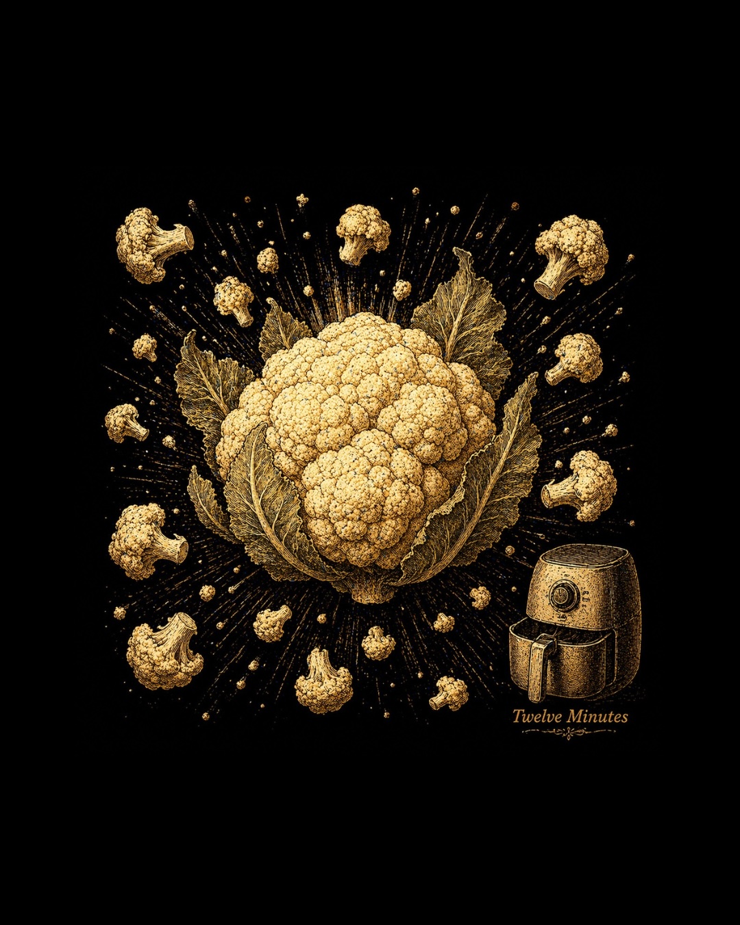 Bang Bang Cauliflower illustration