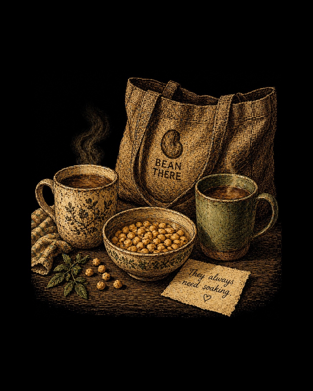 Bean There illustration