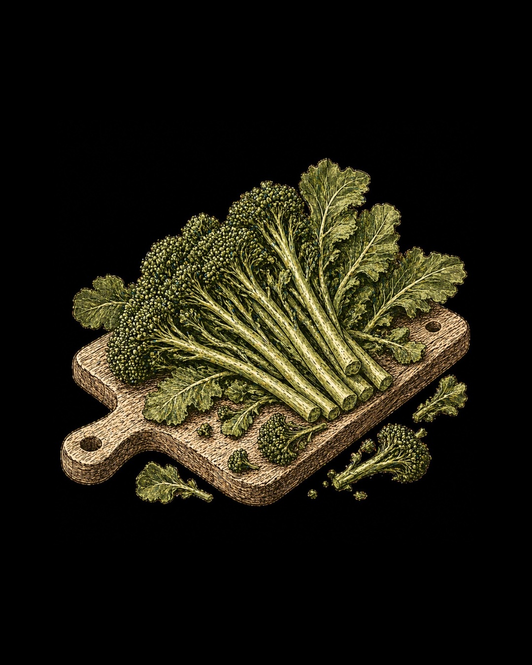 Broccoli Ritual illustration
