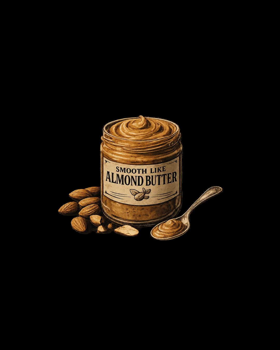 Smooth Like Almond Butter illustration